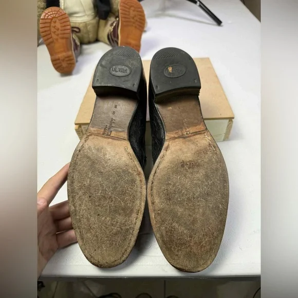 Salvatore Ferragamo Black Loafers - Picture 8 of 16